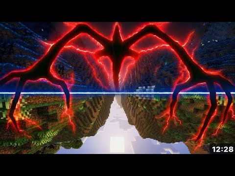 I Travelled To The Upside Down In Minecraft