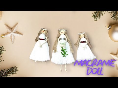 DIY Macrame Doll for Beginners | Step by Step Instructions | Macrame Doll Pattern | Macrame Doll