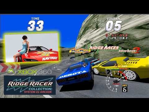 Ridge Racer Collection - XBOX 360 (Homebrew) - All Games - Novice Race - Full Races