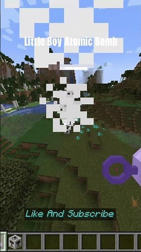 Little Boy Atomic Bomb TNT EXPLOSION!! #minecraft