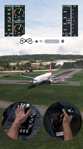 Shortest Runway Landing in Flight Simulator - Emirates Dubai to Guarulhos