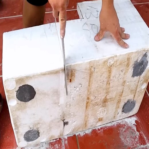 Creative Ideas To Make A Two in One Wood Stove From Old Styrofoam Box and Cement | Random Upcycle