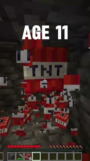 How to escape mincraft traps in every age (World 's smallest violin)#minecraft #shorts