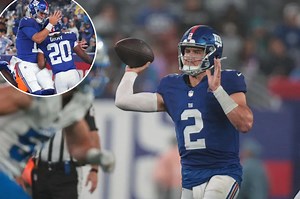 Drew Lock will miss time with injury in new Giants’ quarterback worry