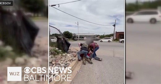 Video shows ICE agents detain several near Maryland Home Depot