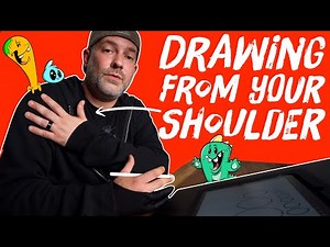 How To Draw From Your Shoulder: My Drawing Technique Revealed!