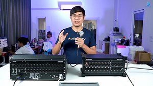 Allen&Heath AB168 AudioRack : เป็นสเตจบ็อกซ์ที่ใช้สำหรับเพิ่มจำนวน Input/Output ในระบบเสียง โดยมีช่องรับ-ส่งข้อมูล Protocol แบบ dSnake ทำให้สามารถเชื่อมต่อใช้งานกับดิจิตอลมิกเซอร์ที่มี dSnake ด้วยกันโดยใช้สาย LAN เช่น Qu-Series หรือใช้กับมิกเซอร์ที่มีช่อง SLink เช่น SQ, Avantis และ Matrix Processor AHM-64 และมี Expander Port สำหรับ Link Daisy Chain ได้อีกหนึ่งช่อง . AB168 เป็นสเตจบ็อกซ์ทรงสี่เหลี่ยม มียางกันกระแทกให้ครบทุกมุมพร้อมมือจับสำหรับยกเคลื่อนย้าย มี Input Mic Preamp ให้ 16-ชาแนลและ XLR 