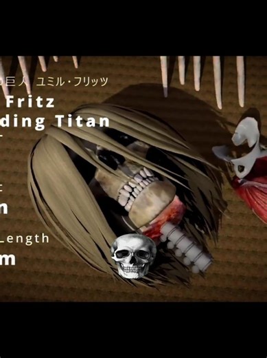 attack on titan titan head size vs human ☠️🔥 #aot #titan