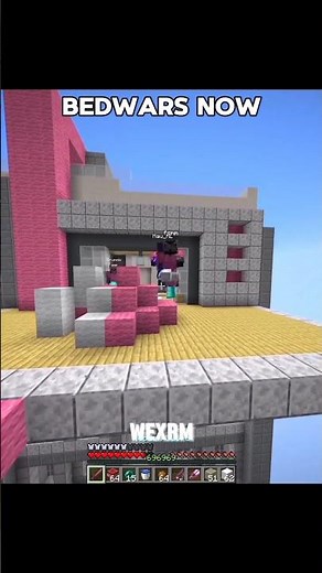 Bedwars now vs Bedwars then ☠️🥶