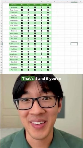 Stop manually adding checkmarks in Excel ❌