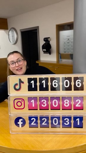 Smiirl | Social Media Counters on Instagram: "Your space is already memorable — now make your marketing just as smart. Bring your social presence to life with the Counter 🔁👀"