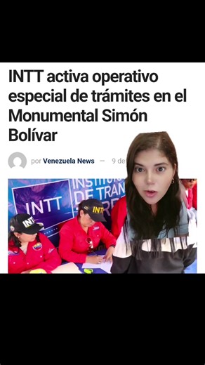 Trámites Legales del INTT en el Simón Bolívar