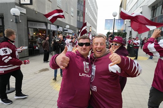 Latvia's world championship hockey campaign off to a winning start