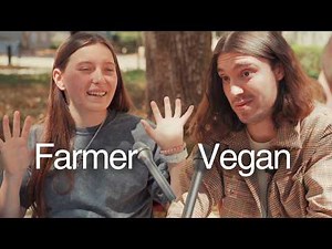 Texan animal farmer debates vegan