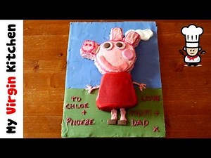 HOW TO MAKE A PEPPA PIG CAKE