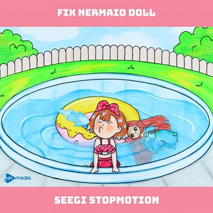 19K views · 388 reactions | Fix nermaid doll © Copyright by HFL Media ☞ Do not Reup Get in touch with us: info@hflmedia.net #Seegi #cartoon #HFL #stopmotion | Stop Motion Paper ASMR | Facebook