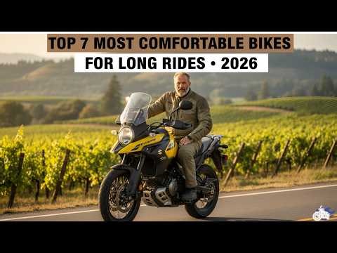 Top 7 Most Comfortable Motorcycles for Long Rides 2026 Edition