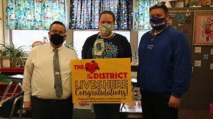 Congratulations to the March Heart of the District Award winners! Our staff heart of the district award goes to Johns Hill kindergarten teacher Jessica Cameron! Our student heart of the district award goes to Oak Grove 6th Grader Isaiah Johnson! #DPSproud #DPSfamily ❤️ | Decatur Public Schools #61