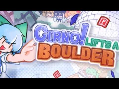 Super Cute Cirno Platformer - Cirno! Lifts a Boulder - No Commentary Gameplay