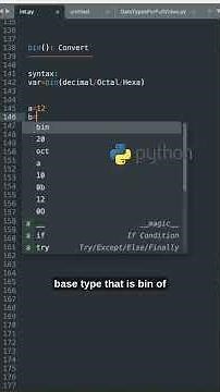 Python Programming: Convert Numbers with Python Instantly!