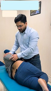 Gentle, targeted manual forces applied to spinal joints to realign vertebrae, reduce nerve pressure, and improve mobility. It’s often the central chiropractic method for sciatica relief. #gemspineclinic | Piyush Jain
