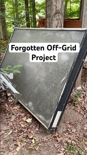 DIY Solar Water Heater For Off-Grid Cabin? I Had Big Plans! #solarwaterheater #solar #offgridliving