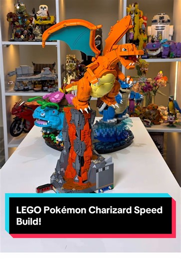 LEGO Pokémon Charizard Speed Build Showcase