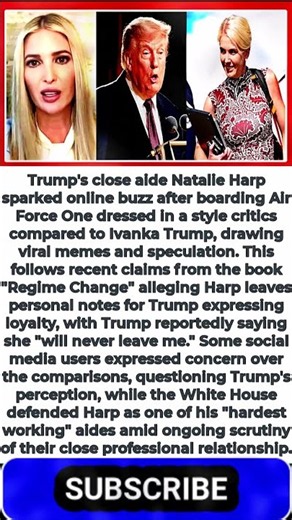 Donald Trump's Blonde Aide Accused Of 'Cosplaying' Ivanka As She Never Leaves His Side