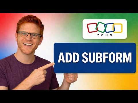 How To Add A Subform In Zoho Creator [QUICK GUIDE]