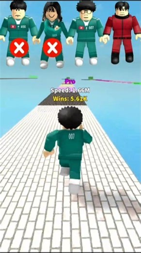 Squid Game Character VS Speed Challenge-ROBLOX