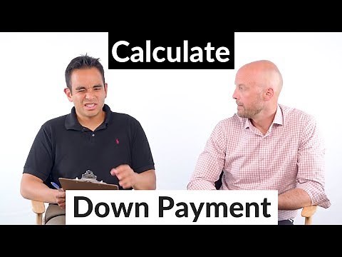 How to calculate down payment on a house