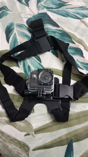 Setting up my chest go-pro for my MTB riding/filming