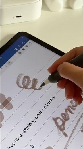 New Goodnotes 6 Pencil feature