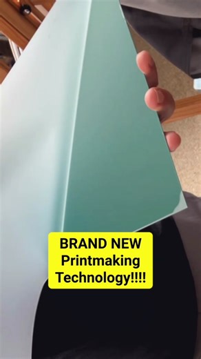 Ralph Robinson demos the beginnings of the photogravure process at Shepherd & Maudsleigh Studio in Newton, MA. See part 1 of Ralph’s photogravure demo, it’s incredible to see every nuance in the process. Search “art prof step by step photogravure” on YouTube. These are Green Mountain Photopolymer plates produced by Cone Editions. These new plates are far more reliable than the old photogravure plates which were inconsistent and way more time consuming. xoxo Prof Lieu @Claralieu . . . #photogravu