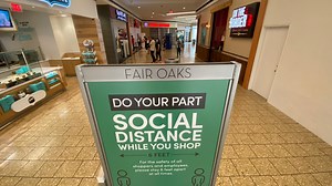 "We've got nothing but smiles and air hugs': Fair Oaks Mall reopens after 10 week closure