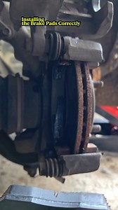 Installing the Brake Pads Correctly #reels #Automotive #brakeRepair #Engineering | Kang Mus