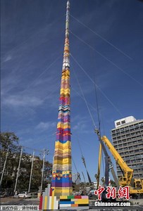 Omer Tower is Now the World's Tallest LEGO Tower, Stands 118-Feet Tall