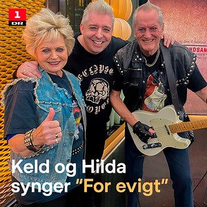 Så er weekenden da skudt igang 🤘🎸 Da vi rundede 1 million kroner fra jer til Danmarks Indsamling, gav Keld og Hilda Heick den gas med Volbeats hit “For evigt”. Hør bare her! | Aftenshowet - DR