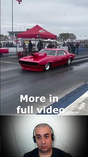 When a Pro Street Muscle Car Launches Full Throttle 🔥