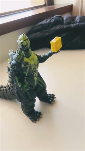 Bro aint getting any cheese #godzilla #actionfigures #funny #trending #memes #meme #feedshorts