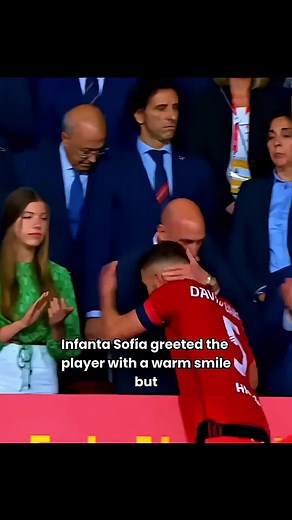 infanta Sofia and the player #princess #leonor #princesaleonor #princesssofia #sofia