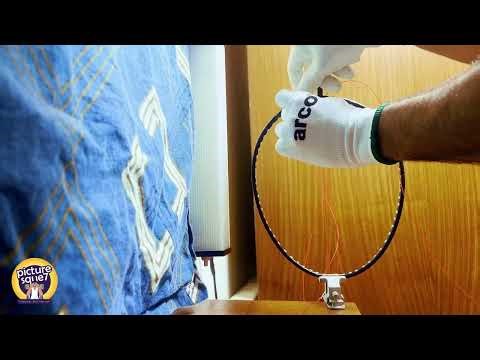 How to string Badminton racket at home | 🏸Badminton🏸 | Easy way| Using hand | Updated version | 2016