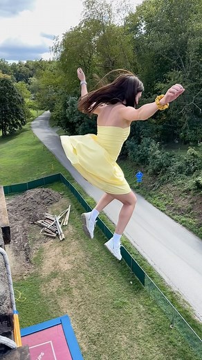 @nicoleskirts | My first roof jump 🥰 | Instagram