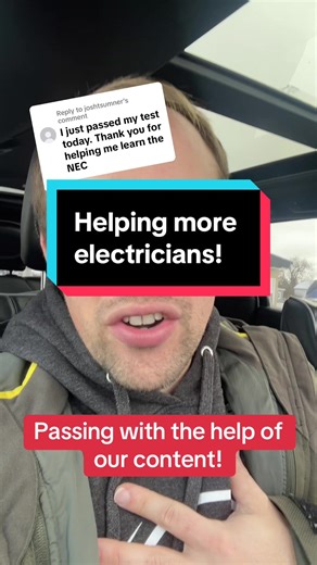 Replying to @joshtsumner congrats to another one! #electrician #journeyman #license #textbook #course