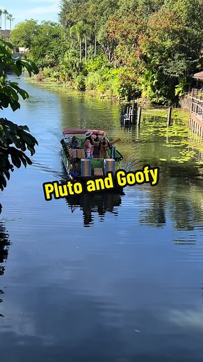 Disneys Pluto and Goofy in Animal Kingdom #disneyparks #pluto #goofy #animalkingdom #christmas #fy