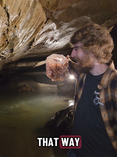 Polymorphs 👀 #BristolCaverns #Speleology #LearnOnTikTok