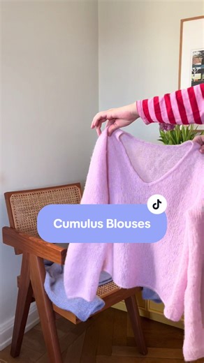 Cumulus Blouse Knitting Patterns for Beginners