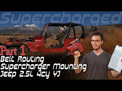 DIY Supercharger Part 1 - Mounting the Supercharger
