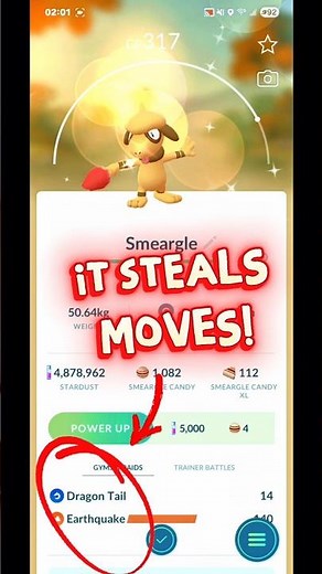 🔥THIS Smeargle Stole My Buddy’s Moveset… And I Caught It on Camera