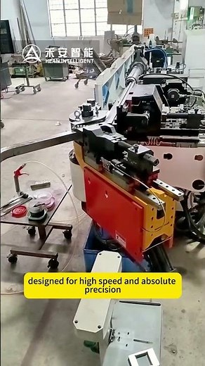 Square Tube Bending Demonstration | 65mm 3-Axis CNC Pipe Bender #pipebendingmachine #pipebender